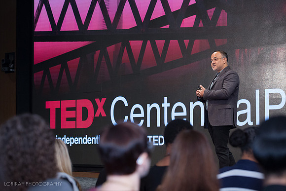 Dr Irfan Essa-Tedx Centennial Park Women_110317_0699